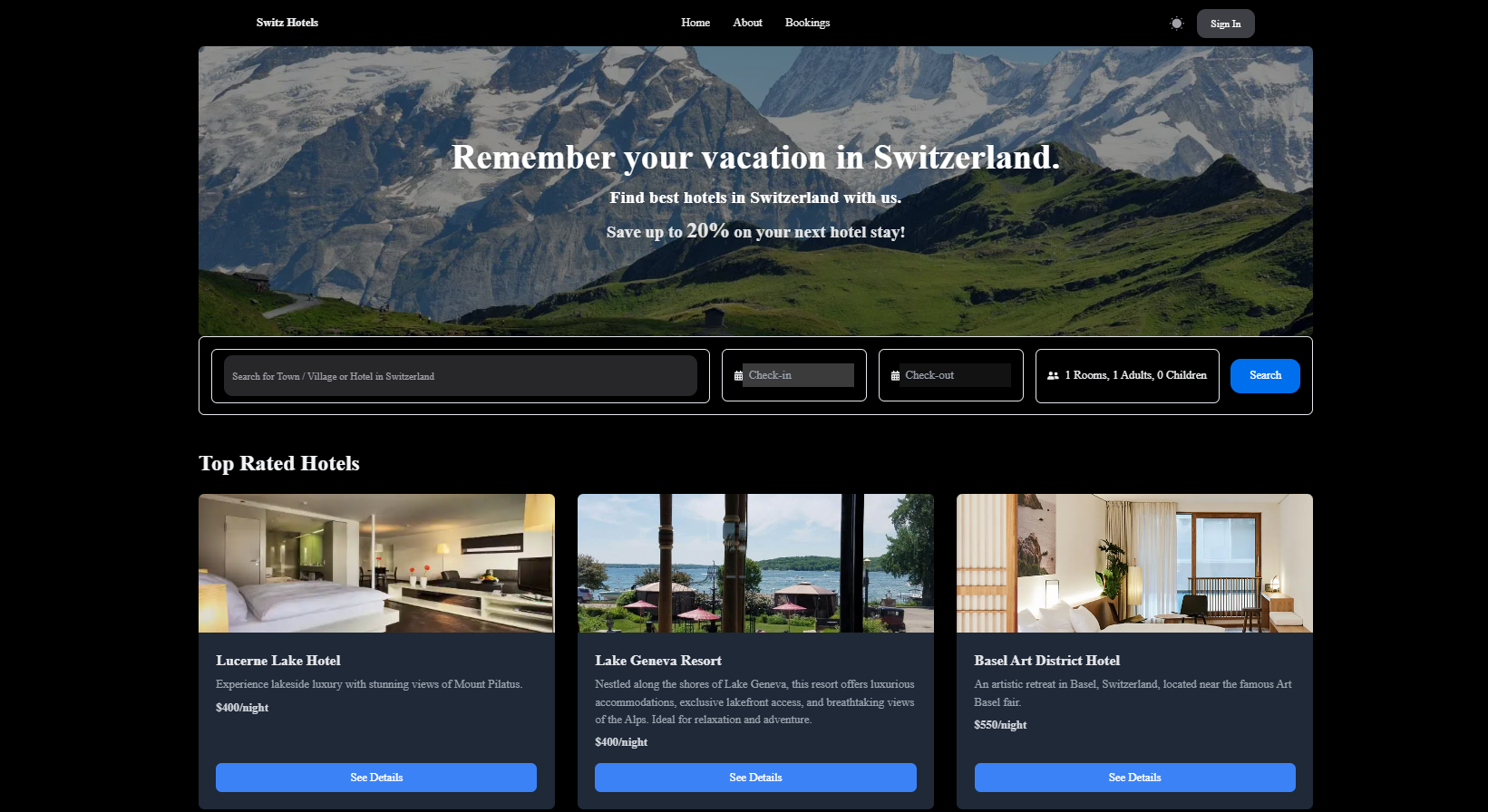 Hotel Booking